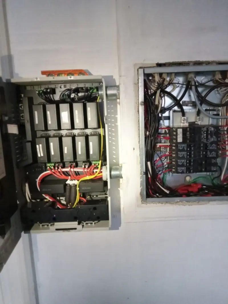 Electrical panel upgrade completed for Ring Doorbell Installation in Port Aransas